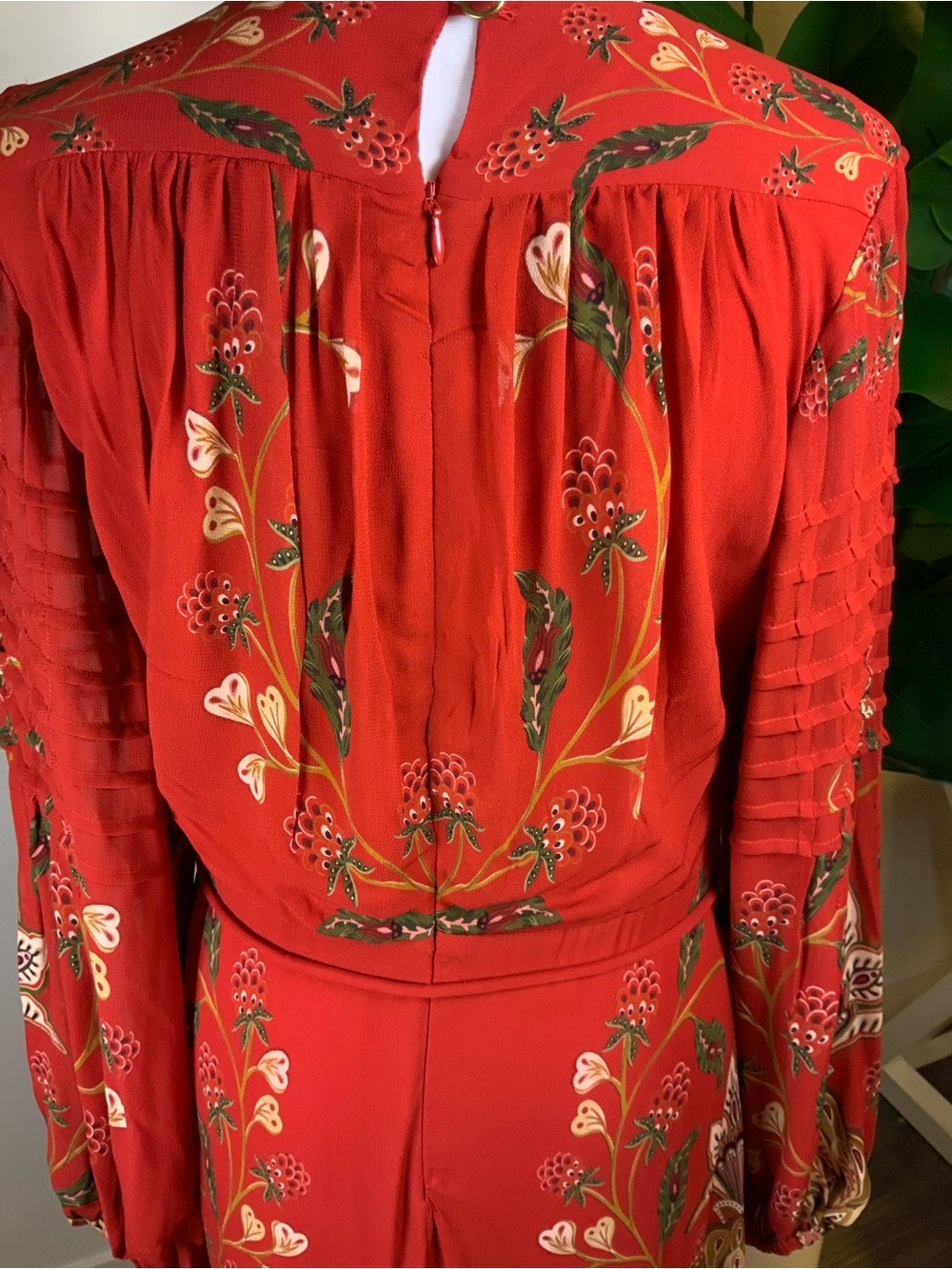 FARM Rio Red Floral-Embroidered Maxi Dress - Picture 9 of 16